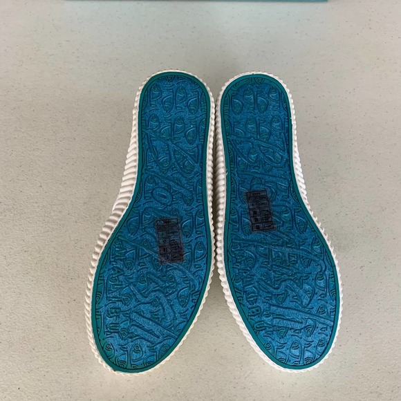 Blowfish Cayo White Canvas Low Top X-Strap Slip on Sneakers Women's US size 6M - Picture 6 of 10